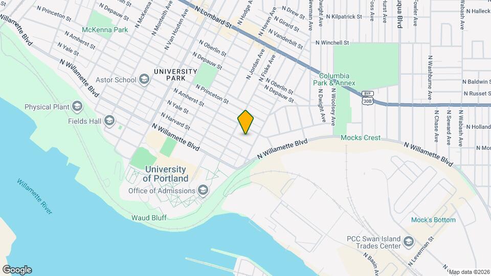 4767 N Yale St Map and Location Details