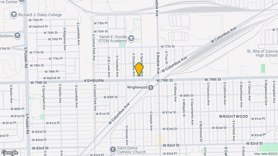 3308 W 79th St Map and Location Details