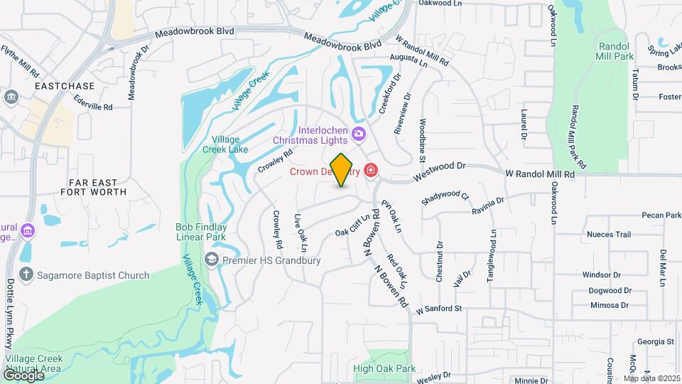 2612 Pin Oak Ln Map and Location Details