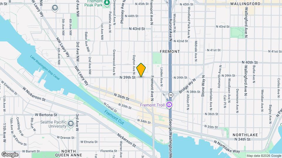 517 N 39th St Map and Location Details