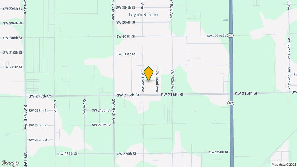 18350 SW 214th St Map and Location Details