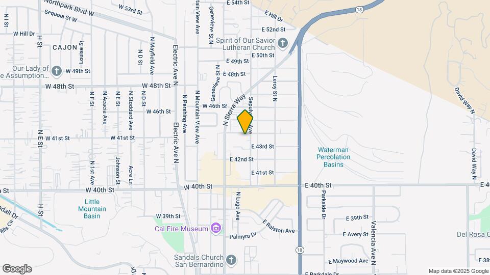4378 Sepulveda Ave Map and Location Details
