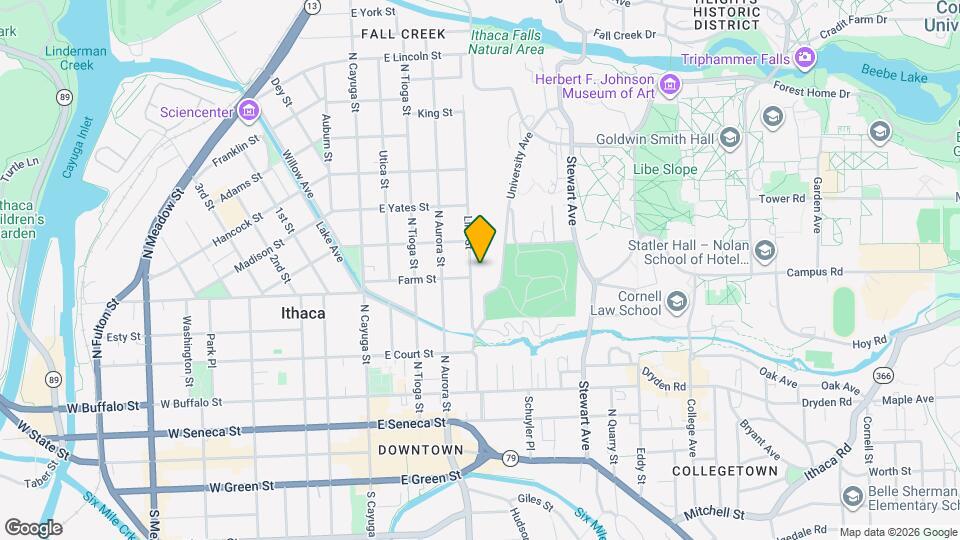 205 Linn St Map and Location Details