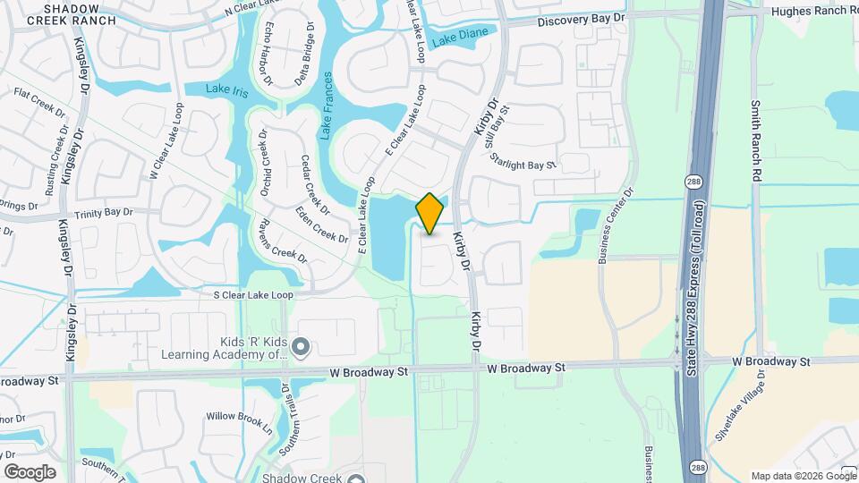 11609 Spill Creek Dr Mapa y Detalles de la Ubicación