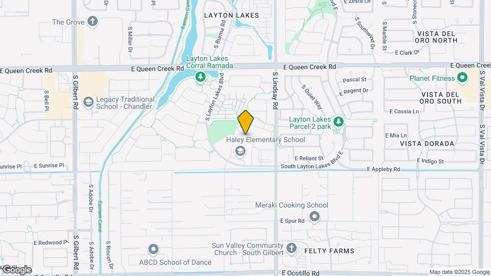 3851 E Balsam Dr Mapa y Detalles de la Ubicación