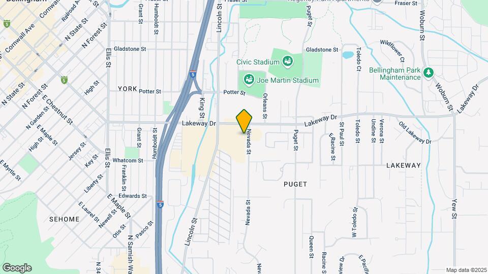 1251 Nevada St Map and Location Details