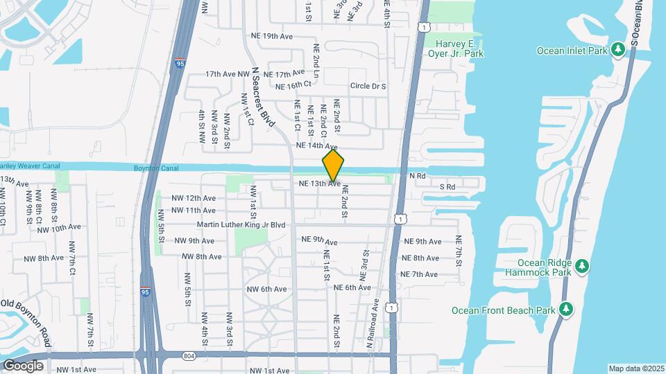 222 NE 13th Ave Map and Location Details