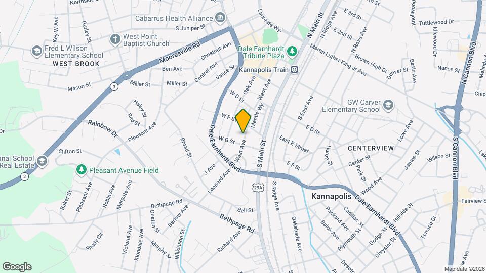 428 West Ave Map and Location Details