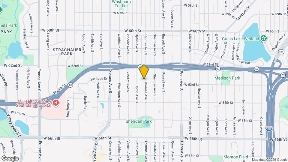 6238 Thomas Ave S Map and Location Details