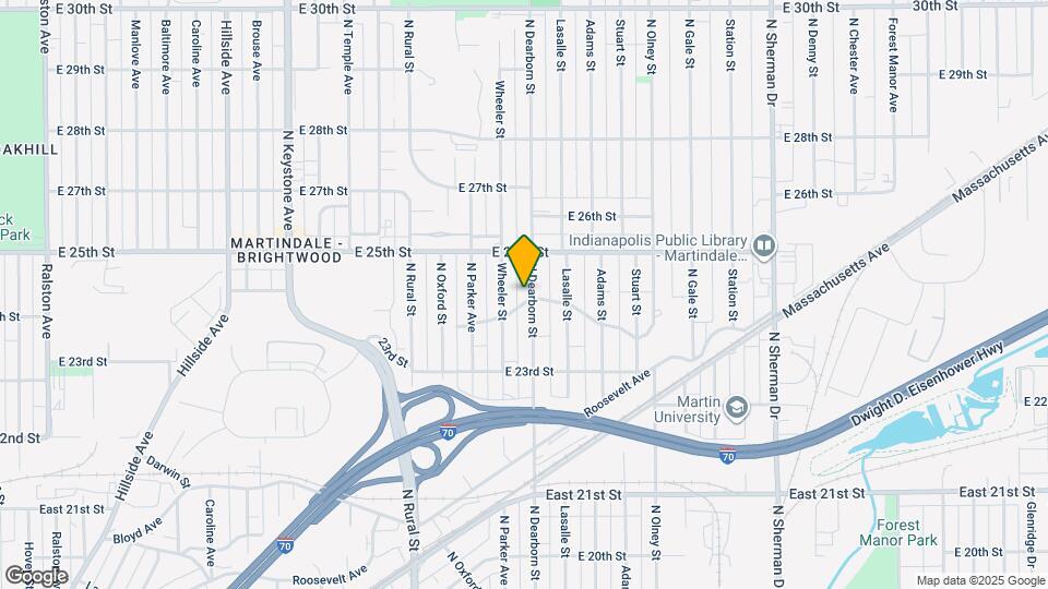 2410 N Dearborn St Map and Location Details