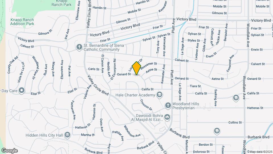 23932 Oxnard St Map and Location Details