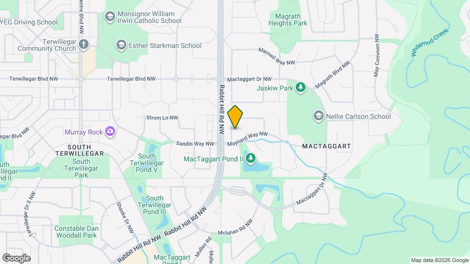 6162 Maynard Crescent NW Map and Location Details