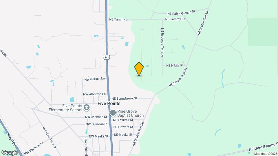 608 NE Diana Terrace Map and Location Details