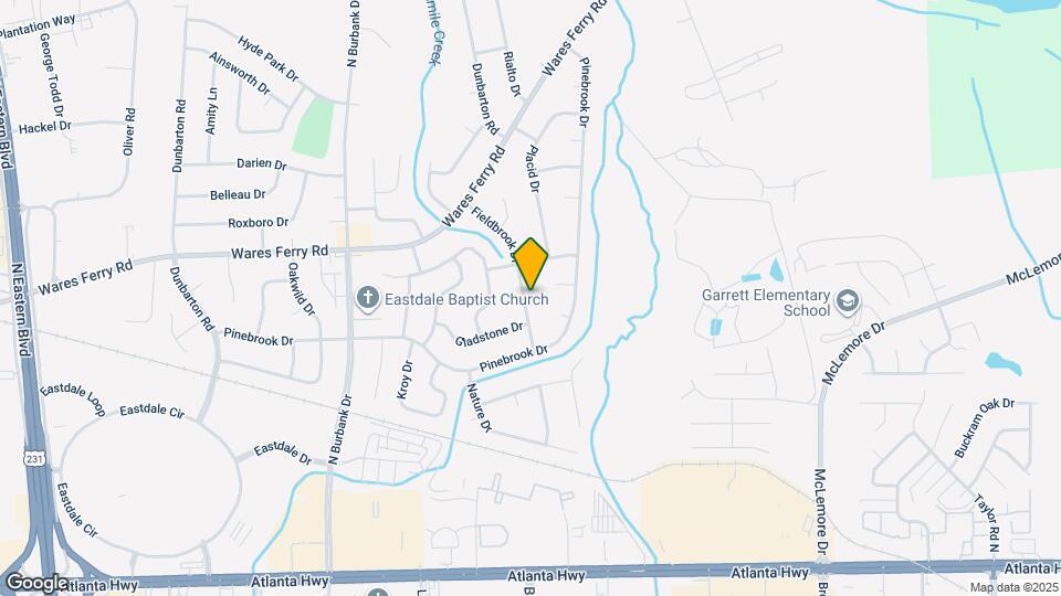 416 Fieldbrook Dr Map and Location Details