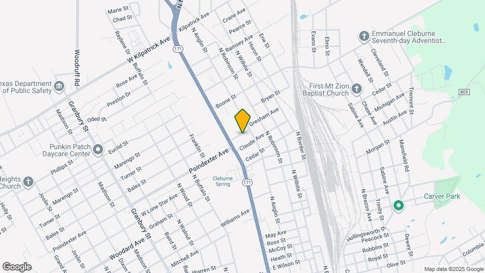 114 Scurlock Ave Map and Location Details