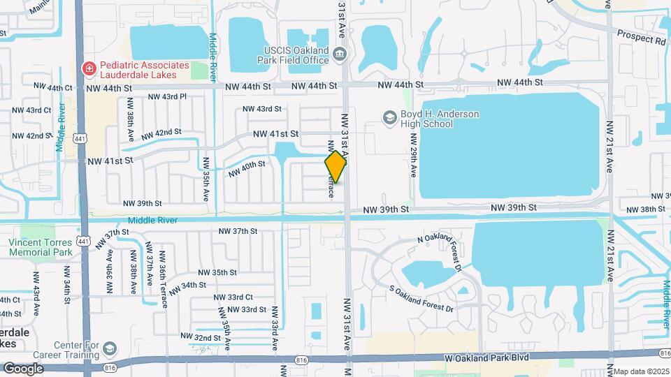 3930 NW 31st Ter Map and Location Details