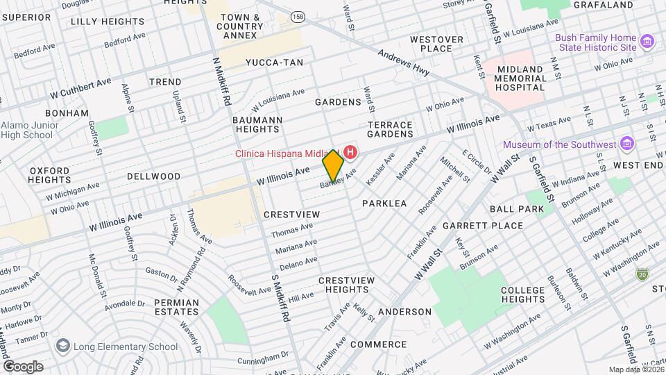 3105 Barkley Ave Map and Location Details