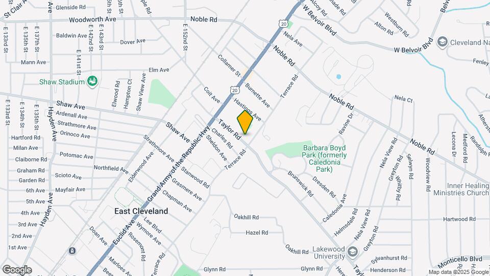 1885 N Taylor Rd Map and Location Details