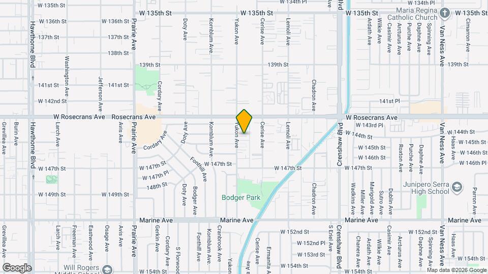 14412 Yukon Ave Mapa y Detalles de la Ubicación