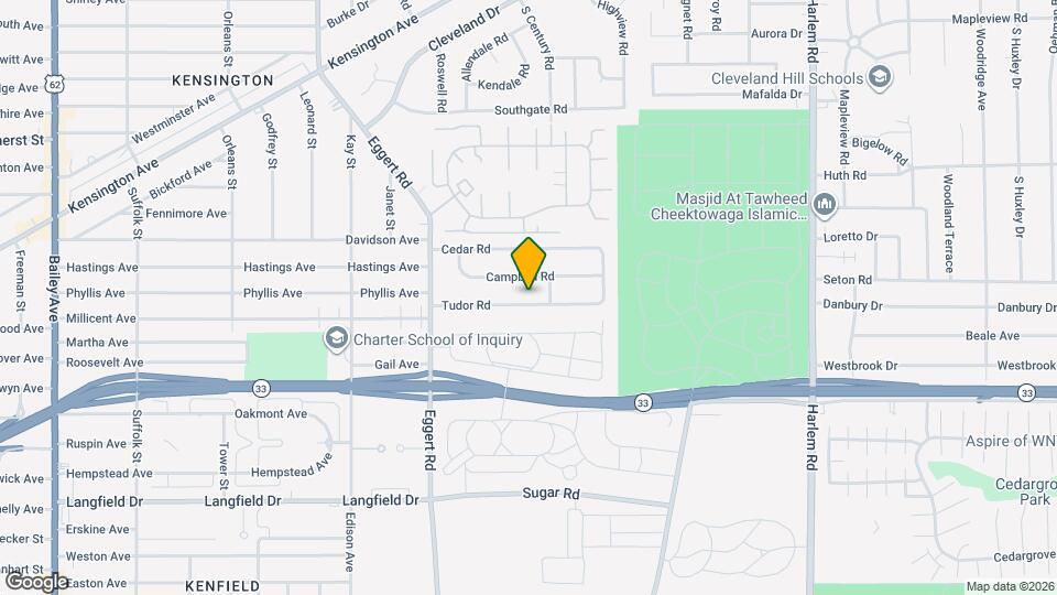 94 Tudor Rd Map and Location Details