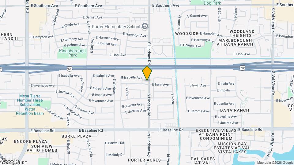 2766 E Irwin Ave Map and Location Details