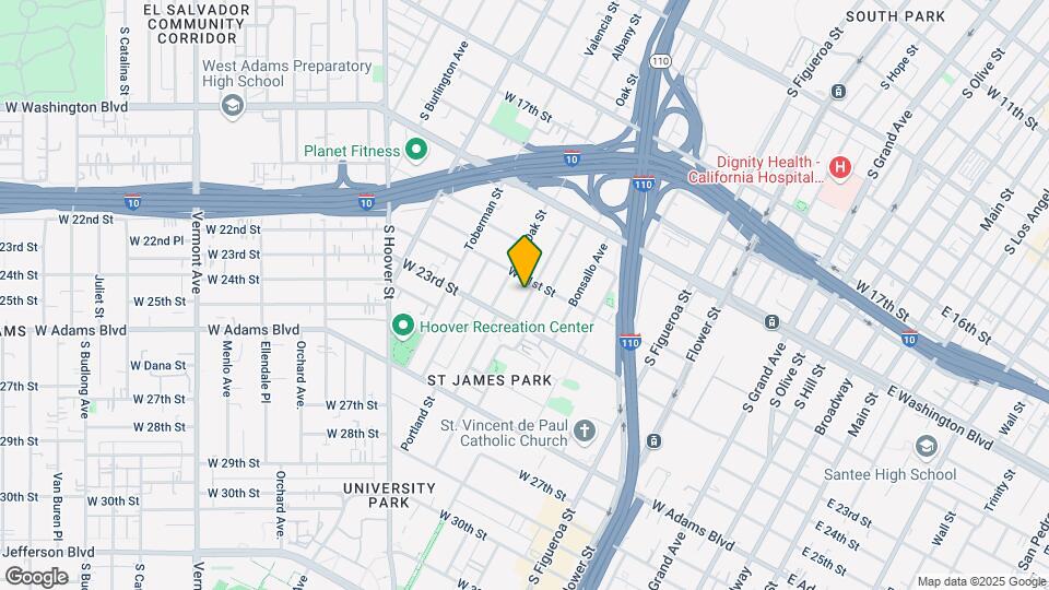2115 Norwood St Map and Location Details