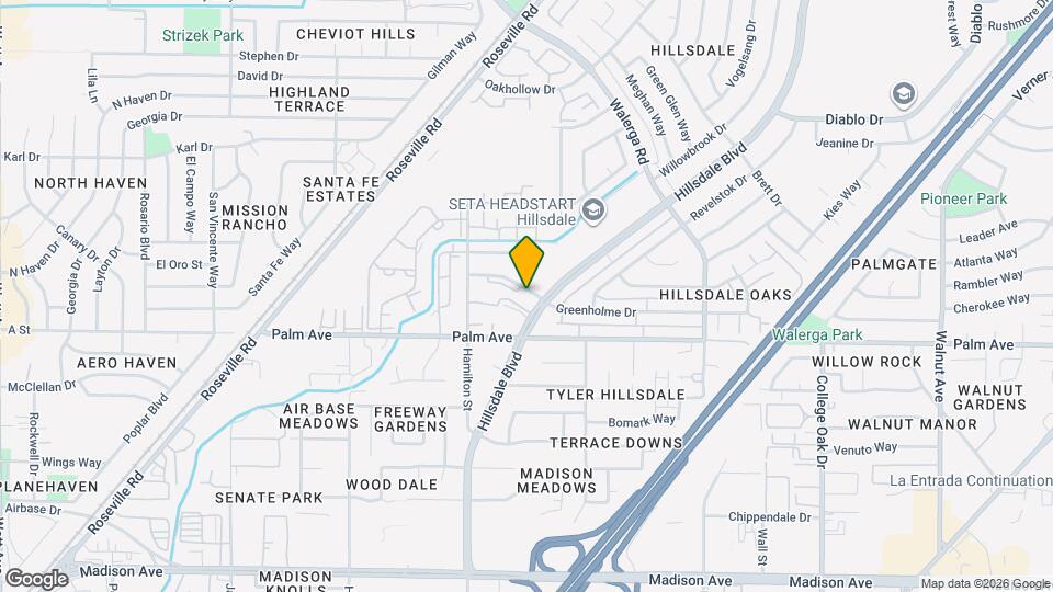 4358 Greenholme Dr Map and Location Details