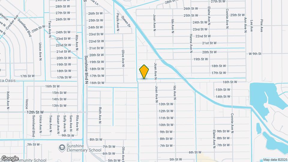 3012 16th St W Map and Location Details