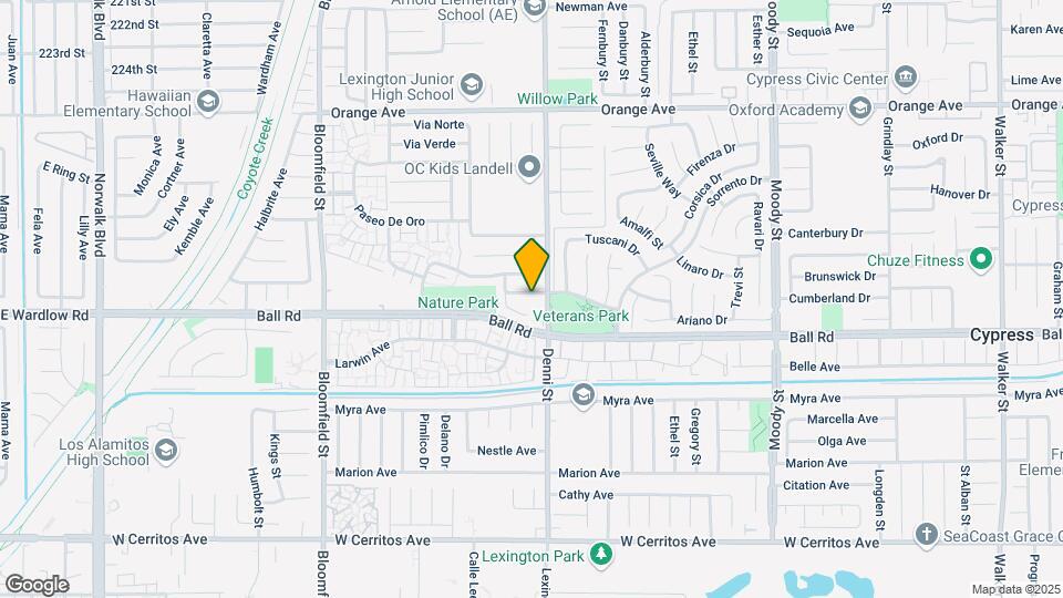 4470 Avenida Granada Map and Location Details