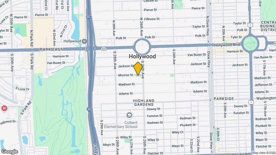 2618 Monroe St Map and Location Details