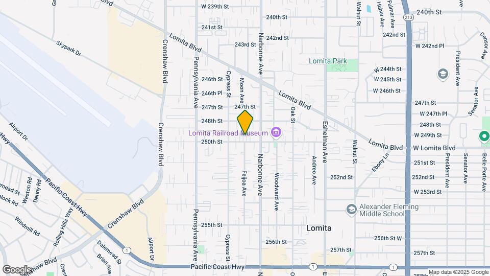 2231 250th St Map and Location Details
