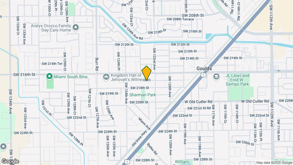 12254 SW 217th St Map and Location Details