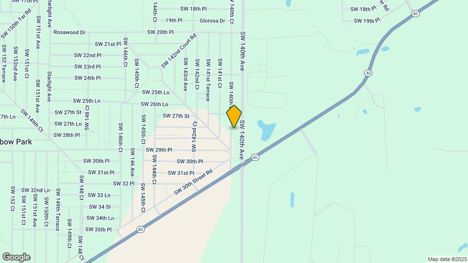 2825 SW 140th Ct Map and Location Details