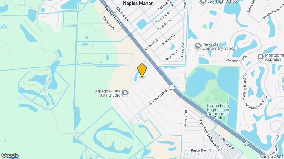 5300 Treetops Dr Map and Location Details