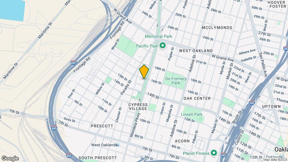 1409 16th St Map and Location Details