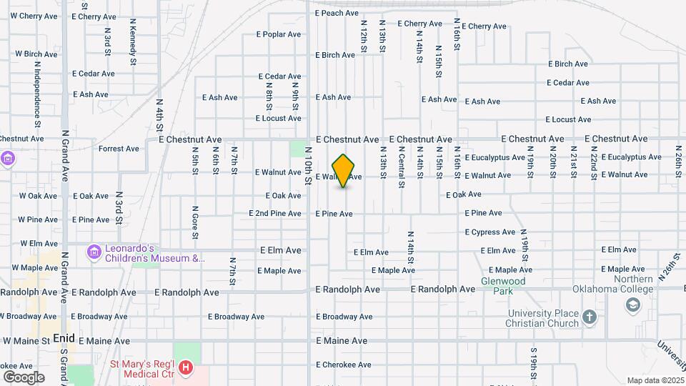 608 N Davis St Map and Location Details