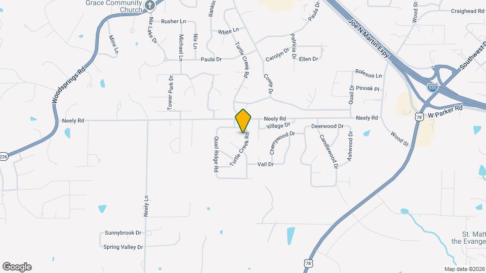 3205 Turtle Creek Rd Map and Location Details