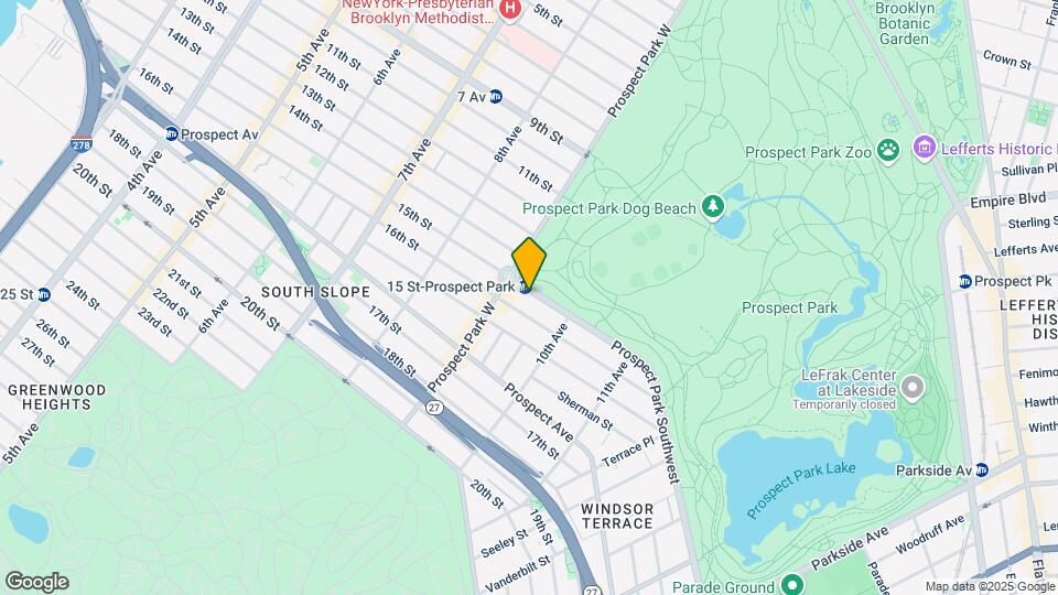 10 Prospect Park SW Map and Location Details