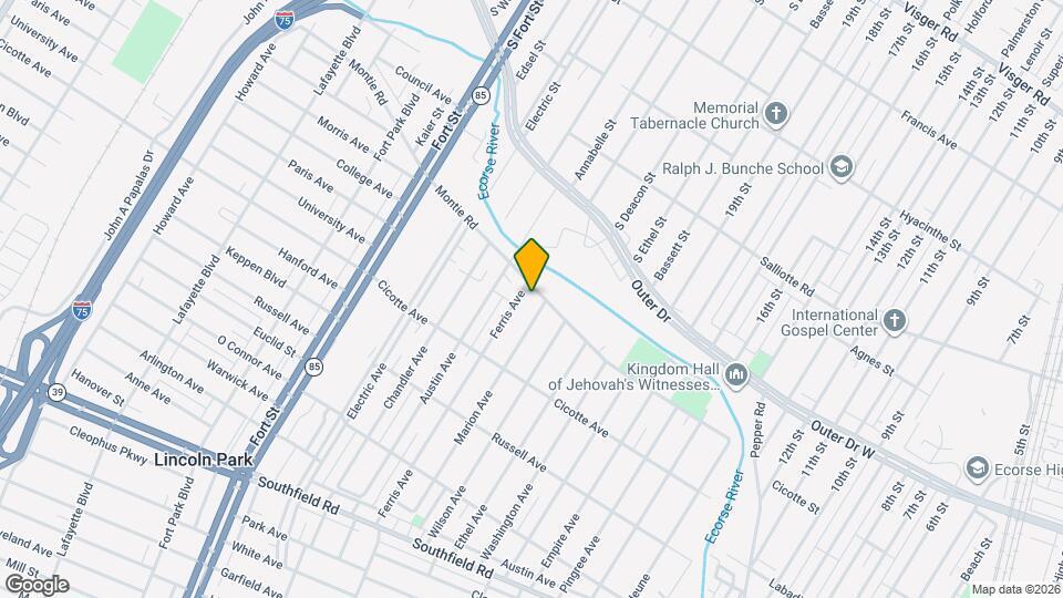 987 Montie Rd Map and Location Details