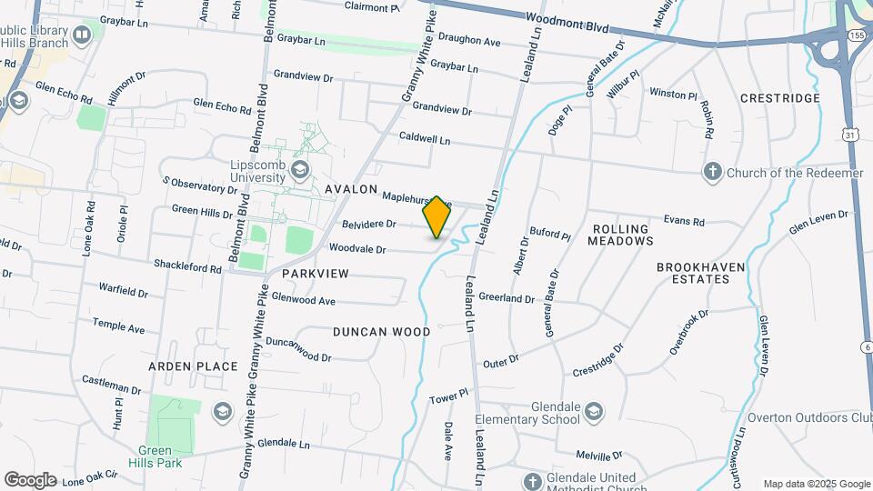 4115 Rockdale Ave Mapa y Detalles de la Ubicación