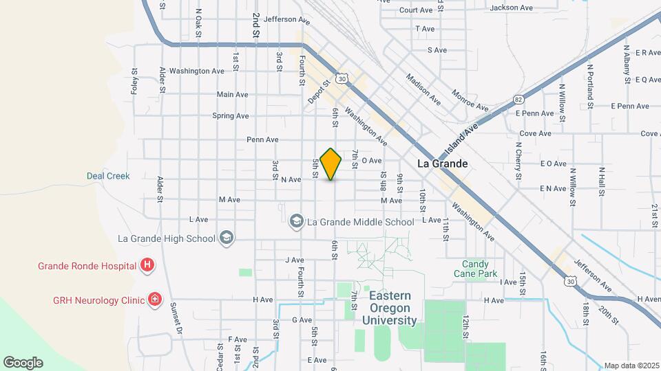 1108 N Ave Map and Location Details