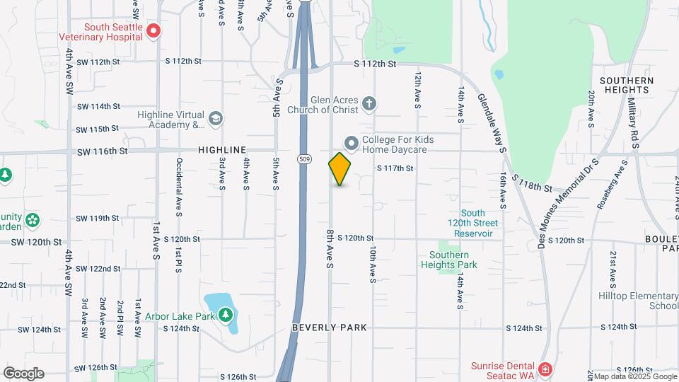 11730 8th Ave S Mapa y Detalles de la Ubicación