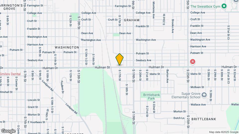 1701 Hulman St Map and Location Details