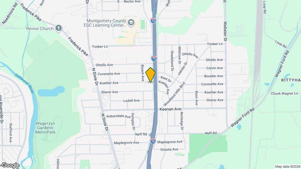 2322 Koehler Ave Map and Location Details