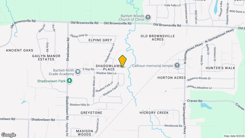 7775 Shadow Elm Ln Map and Location Details