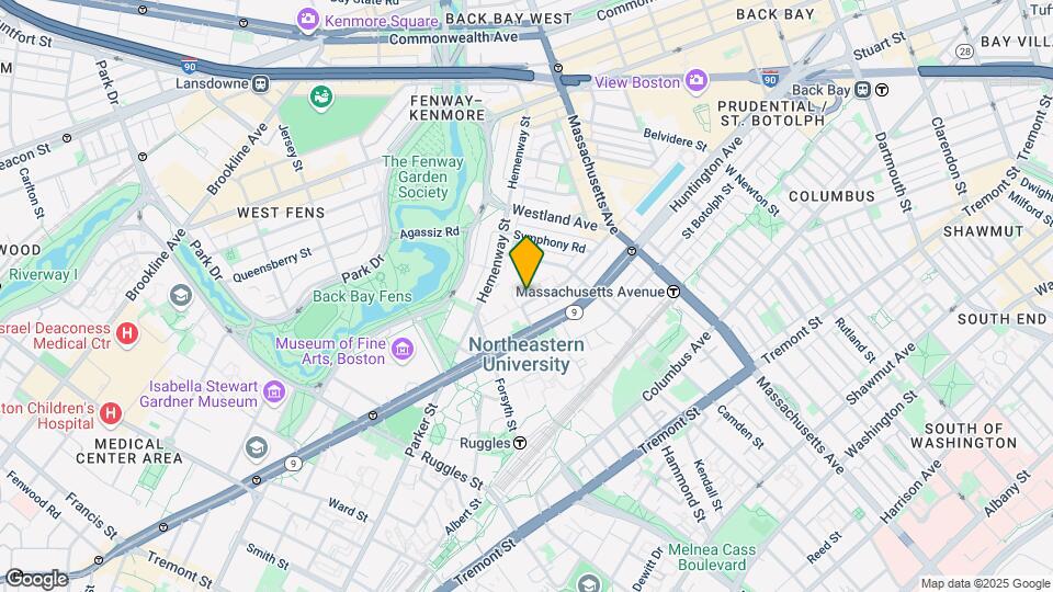 115 Saint Stephen St Mapa y Detalles de la Ubicación