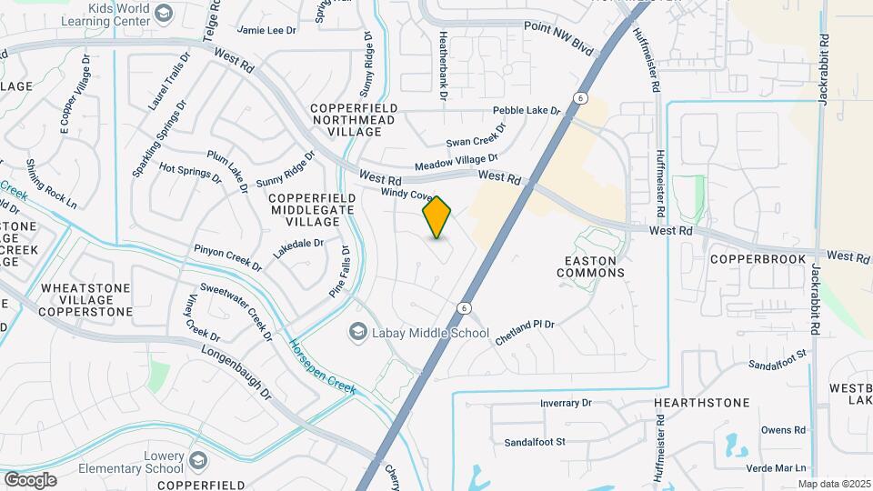15318 Sterling Lake Dr Map and Location Details