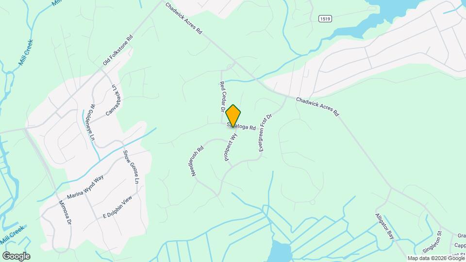 538 Saratoga Rd Map and Location Details