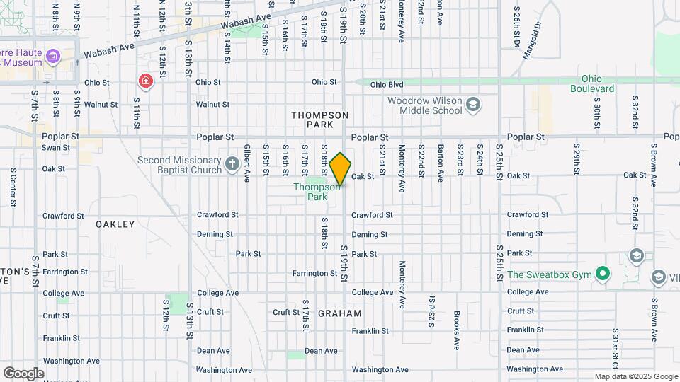 523 S 19th St Map and Location Details