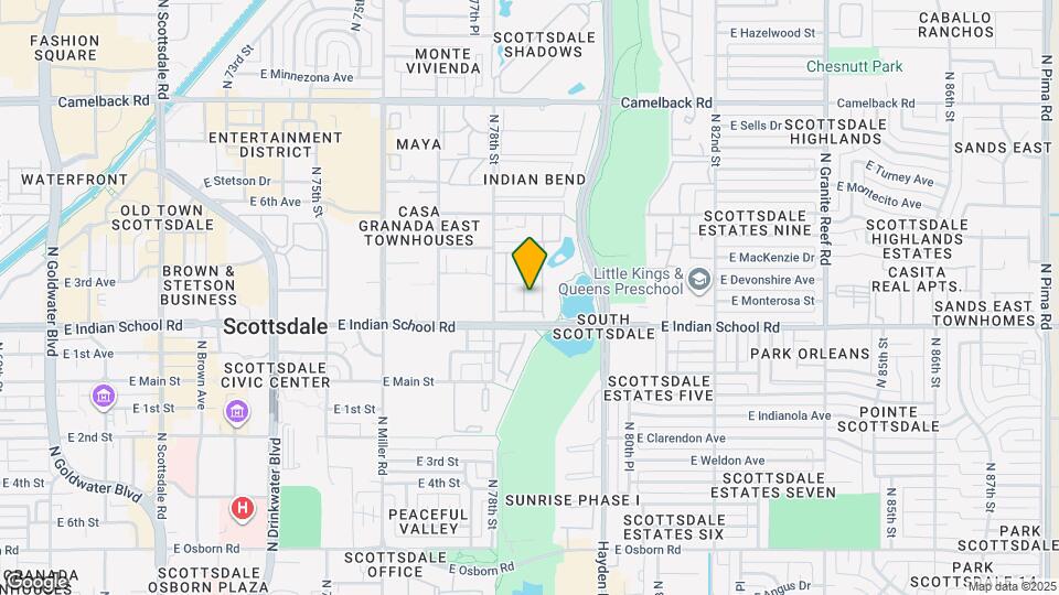 4133 N 78th Way Map and Location Details